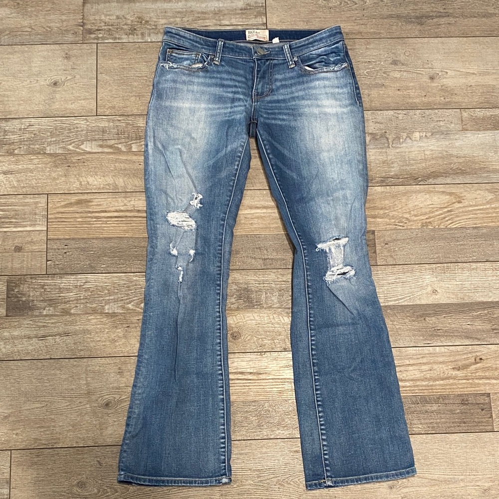 BKE  Stella bootcut Distressed Jeans Sz 28L